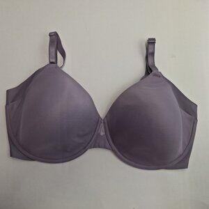 Olga by Warners Molded Underwire Bra 42DD Purple Like New